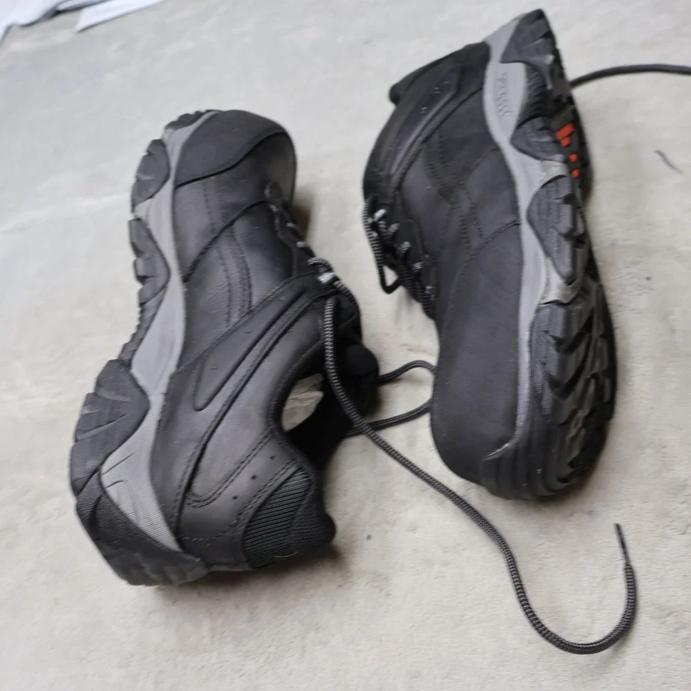 Merrell Mens 11.5 Work Boots Black Moab Adventure Carbon Fiber Safety Toe‎ NEW?